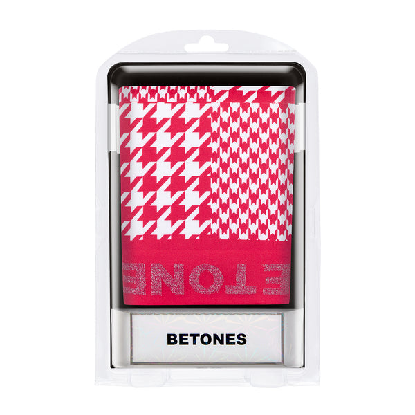 HOUNDSTOOTH-RED (Men)